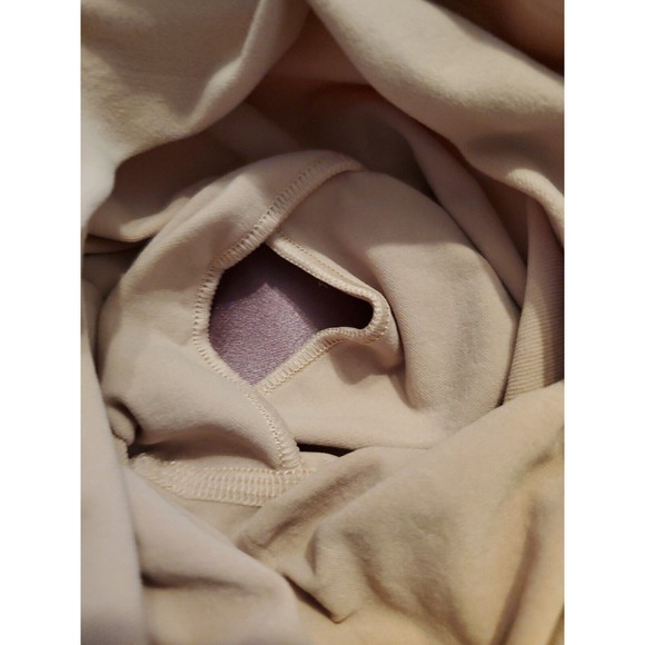 Skims Sculpting Mid Thigh Shaper Shorts Open Gusset Size XXS/XS Light Brown - Picture 7 of 10